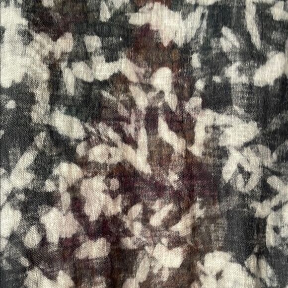 Black and White Tie-Dye Kimono Cardigan - Picture 6 of 6